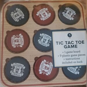 TIC TAC TOE WOODEN GAME